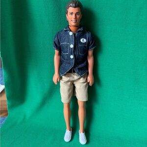 Barbie Ken dolll male 1990 clothes shoes